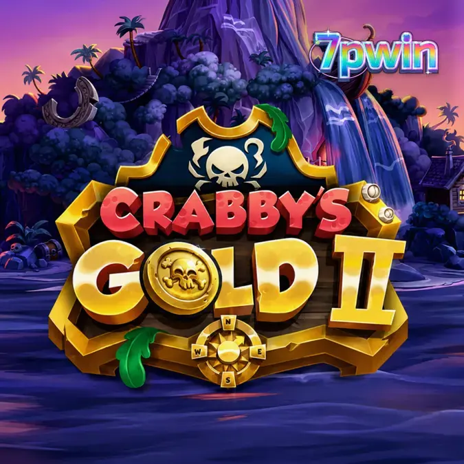 Interface do jogo de slot Crabby’s Gold 2 com tema pirata