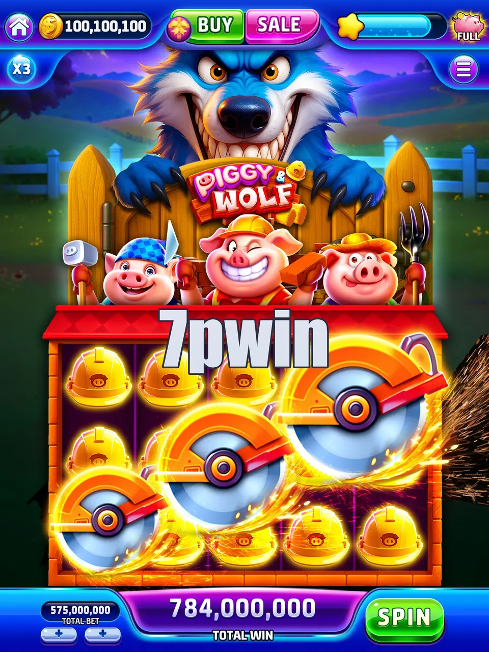 7pwin Capturas de tela Oficial APK